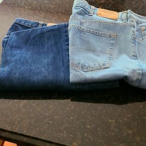 2 pairs of men's Covington blue jeans.38×34.